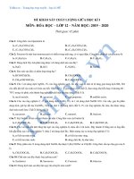 DE KHAO SAT CHAT LUONG DAU NAM HOA HOC 12 chuyen vinh   toliha vn 