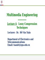 ĐIỆN tử VIỄN THÔNG bài 4   lossy compression khotailieu 