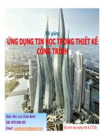 Trọn bộ tài liệu tự học Etabs và Sap từ cơ bản đến nâng cao