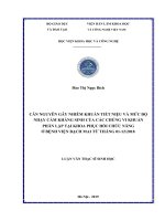 Căn nguyên gây nhiễm khuẩn tiết niệu và mức độ nhạy cảm kháng sinh của các chủng vi khuẩn phân lập tại khoa phục hồi chức năng ở bệnh viện bạch mai từ tháng 01 12 2018 