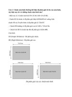 ĐIỆN tử VIỄN THÔNG câu hỏi nhóm 10 môn thiết bị đầu cuối khotailieu 