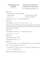 de kscl toan 10 lan 1 nam 2019 2020 truong thpt dong dau vinh phuc 