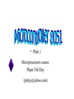 ĐIỆN tử VIỄN THÔNG chuong 5 1   microcontroller 8051 khotailieu 