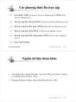 Điện tử viễn thông slide 2 cac phuong thuc da truy cap khotailieu 