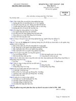 Đề kiểm tra 1 tiết địa lý 12 năm 2017 2018 trường xuân hòa vĩnh phúc 