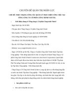 Chuyên đề QTNL phượng