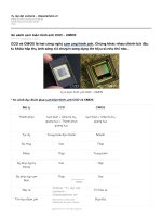 ĐIỆN tử VIỄN THÔNG so sánh cảm biến hình ảnh CCD – CMOS khotailieu 