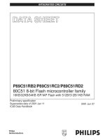 Điện tử viễn thông P89C51RX2 khotailieu 