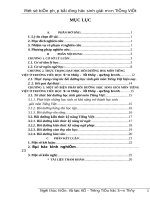 SKKN một số biện pháp bồi dưỡng học sinh giỏi môn tiếng việt 