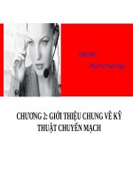 ĐIỆN tử VIỄN THÔNG c2 0 giới thiệu chung về kỹ thuật chuyển mạch khotailieu 