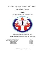 TÍNH TOÁN, KIỂM TRA MÁY SẤY THÙNG QUAY