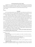 Chế tạo và nghiên cứu tính chất quang học của vật liệu tio2 có cấu trúc nano pha tạp ion đất hiếm tt tiếng anh 