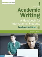 Academic writing   a handbook kho tài liệu học tiếng anh 