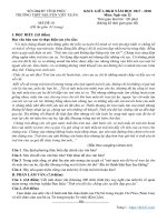 Đề KSCL giữa HK2 ngữ văn 12 năm 2017 2018 trường nguyễn viết xuân vĩnh phúc 