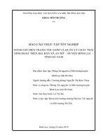 Đánh giá hiện trạng thu gom và quản lý chất thải sinh hoạt trên địa bàn xã An Mỹ, huyện Bình Lục, tỉnh Hà Nam