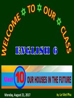 Unit 10 4 our houses in the future lesson 4 communication kho tài liệu học tiếng anh 