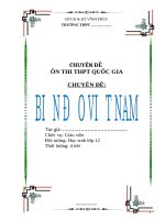 CHUYÊN ĐỀ: BIỂN ĐẢO VỆT NAM