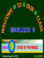 Unit 09 4 cities of the world lesson 4 communication kho tài liệu học tiếng anh 