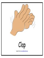 Action flashcards kho tài liệu học tiếng anh 