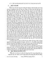 Một số phương pháp phát huy tính tích cực trong luyện tập chạy bền 