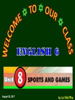 Unit 08 3 sports and games lesson 3 a closer look 2 kho tài liệu học tiếng anh 