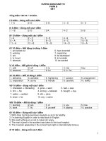 DAP AN BO DE ANH 8 PHAN b 2018 kho tài liệu học tiếng anh 