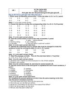 DAP AN HOC SINH GIOI LOP 7 kho tài liệu học tiếng anh 