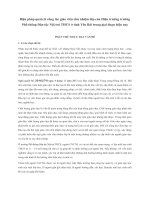 Biện pháp quản lý công tác giáo viên chủ nhiệm lớp của hiệu trưởng trường phổ thông dân tộc nội trú THCS ở tỉnh yên bái trong giai đoạn hiện nay 