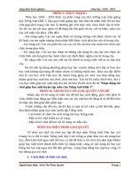 Hoạt động trò chơi giúp học sinh luyện tập mẫu câu tiếng anh khối 3 