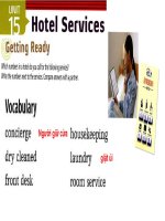 DEVELOPING UNIT 15 TV kho tài liệu học tiếng anh 