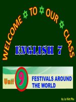 Unit 09 festivals lesson 2 a closer look 1 kho tài liệu học tiếng anh 