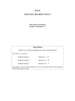 ielts reading test 4 kho tài liệu học tiếng anh 