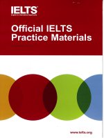 Official ielts practice materials kho tài liệu học tiếng anh 