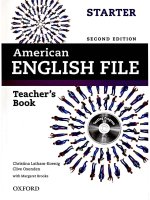 American english file starter teachers book 2nd edition full kho tài liệu học tiếng anh 