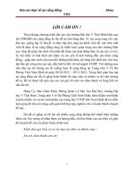 CHUYÊN ĐỀ BÁO CÁO KẾT QUẢ THỰC TẾ CỘNG ĐỒNG  VỀ BỆNH SỐT XUẤT HUYẾT