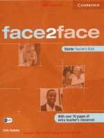 Face2Face starter teacher s book tủ tài liệu training 