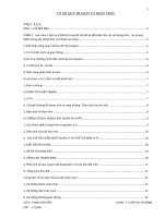 Tiểu luận CƠ SỞ QUY HOẠCH VÀ KIẾN TRÚC