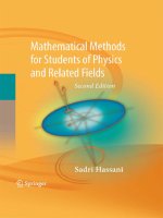 Mathematical methods for students of physics and related fields~tqw~ darksiderg kho tài liệu bách khoa 