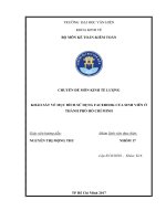 BÀI TIỂU LUẬN KHẢO SÁT VỀ MỤC ĐÍCH SỬ DỤNG FACEBOOK CỦA SINH VIÊN ỞTHÀNH PHỐ HỒ CHÍ MINH