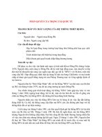 Phán quyết của trọng tài quốc tế tranh chấp về chất lượng của hệ thống thiết bị HPA