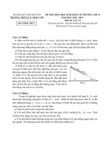 Đề thi HSG vật lí 12 năm 2018 2019 trường lưu nhân chú thái nguyên 