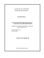 Xây dựng hệ thống hỗ trợ đánh giá nhà hàng dựa trên nền tảng blockchain
