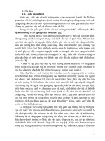 SKKN một số biện pháp nâng cao ý thức bảo vệ môi trường cho trẻ 5 6 tuổi trong trường mầm non 