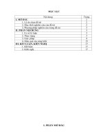 SKKN tổ chức trò chơi âm nhạc cho học sinh tiểu học nhằm nâng cao hiệu quả giảng dạy 