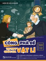 Công phá đề thi THPT quốc gia 2019 môn vật lý có đáp án