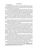 SKKN một số giải pháp chỉ đạo xây dựng môi trường giáo dục lấy trẻ làm trung tâm ở trường mầm non phùng minh năm học 2018  2019 