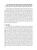 CÁC PHƯƠNG PHÁP ĐỊNH GIÁ ĐIỀU CHUYỂN VỐN NỘI BỘ VÀ ĐỀ XUẤT CHO CÁC NGÂN HÀNG THƯƠNG MẠI VIỆT NAM