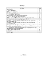 SKKN một số biện pháp giáo dục kỹ năng sống cho học sinh lớp 4 thông qua môn khoa học  