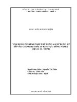 SKKN sử dụng atlat địa lý việt nam trong giảng dạy phần địa lý dân cư chương trình địa lý 12 