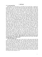 SKKN tổ chức “ hoạt động học” theo hướng tích hợp và tích cực khi dạy bài quê hương nhằm phát huy tính tích cực cho học sinh lớp 8 trường THCS minh khai 